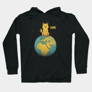 World Domination Planet Earth Mine by Tobe Fonseca Hoodie